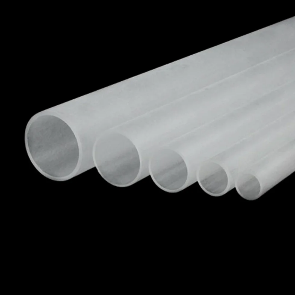 Tubi acrilici satinati PMMA 25MM 20CM per paralumi da giardino acquari fai da te