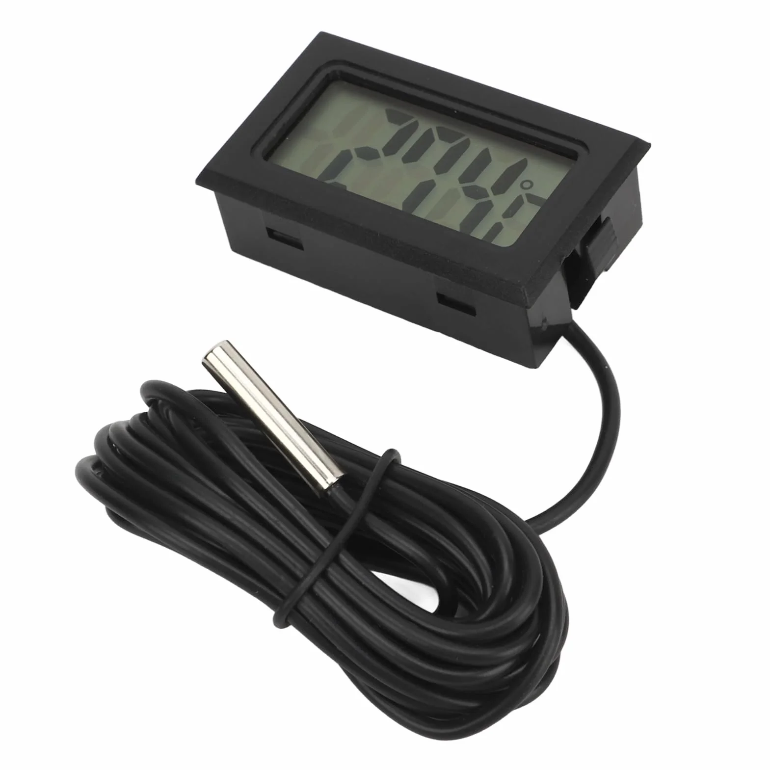 Termometro Digitale LCD Impermeabile Sonda Temperatura per Incubatore