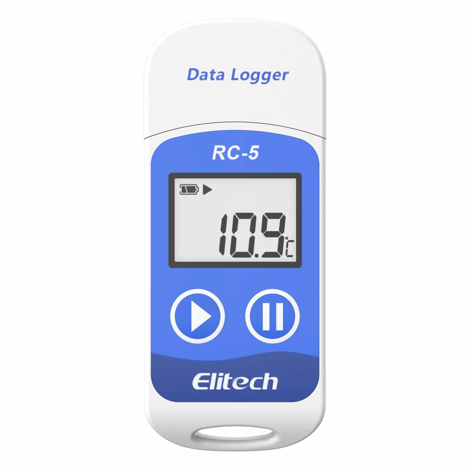 Elitech RC-5 Data Logger USB LCD Temperature Recorder PDF EXCEL 32000 Punti