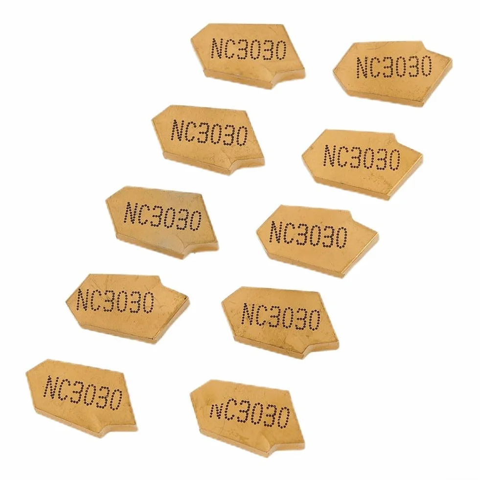 Inserti in carburo CNC GTN-3 SP300 NC3020 larghezza 3 mm per semilavoratura acciaio