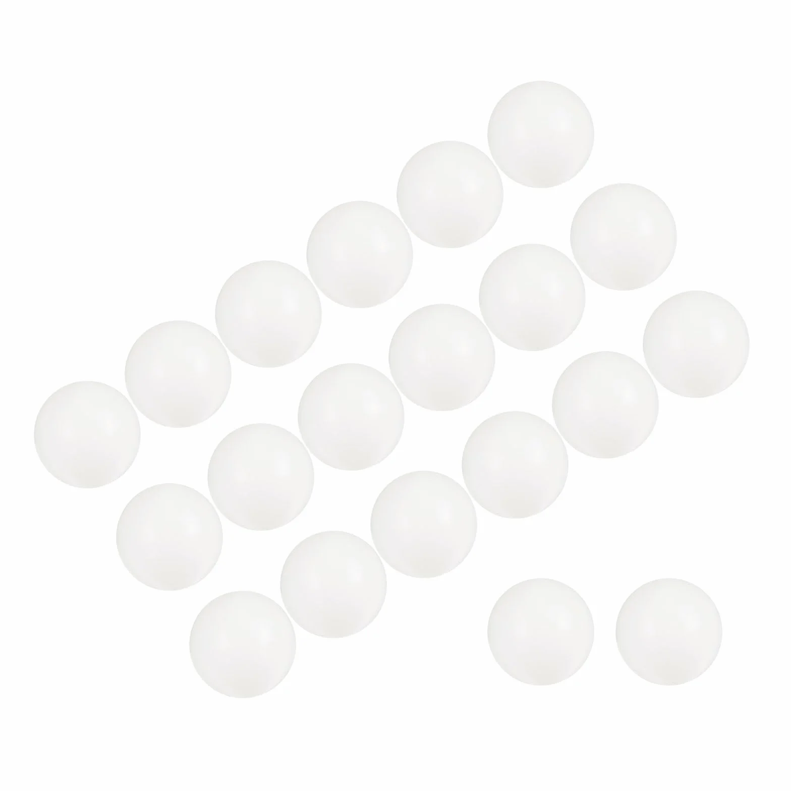 Sfere di Precisione in Nylon 8mm per Cuscinetti e Valvole - 25 Pezzi