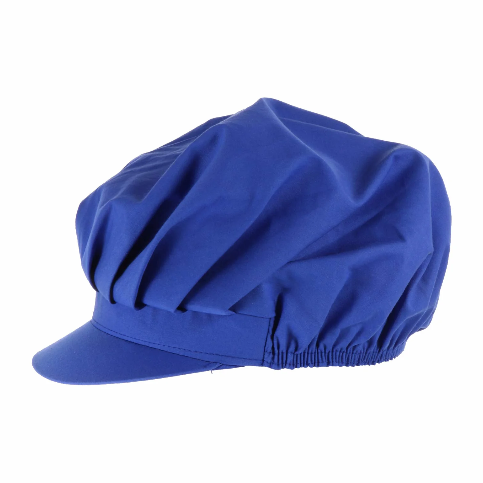 HEALLILY Chef Cap Cappello Elastico in Cotone Traspirante per Cucina Uomini Donne Blu