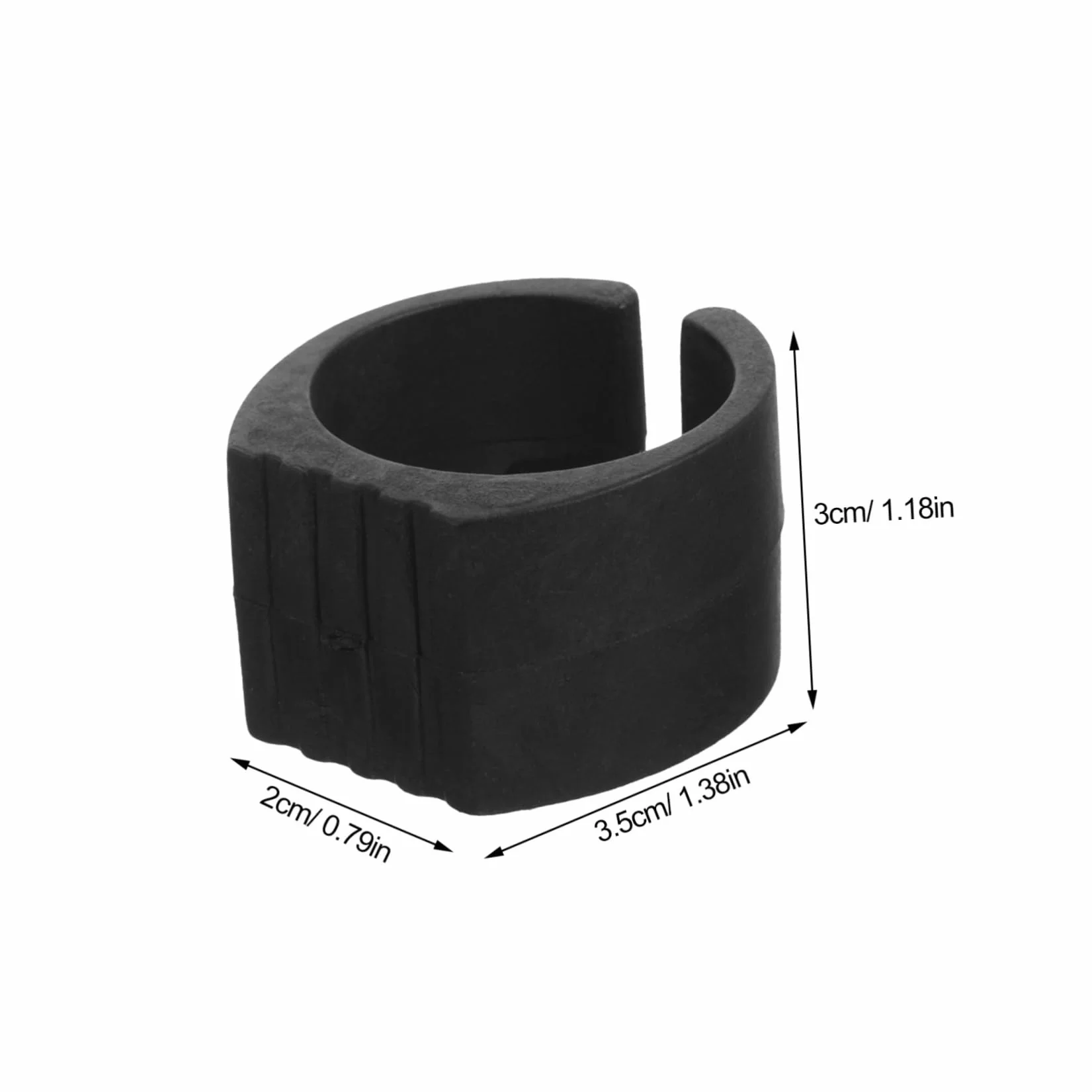 Gatuida Tappetini Antiscivolo Protezione Ruote 8 Pezzi per Carrello Spesa Apertura 32mm
