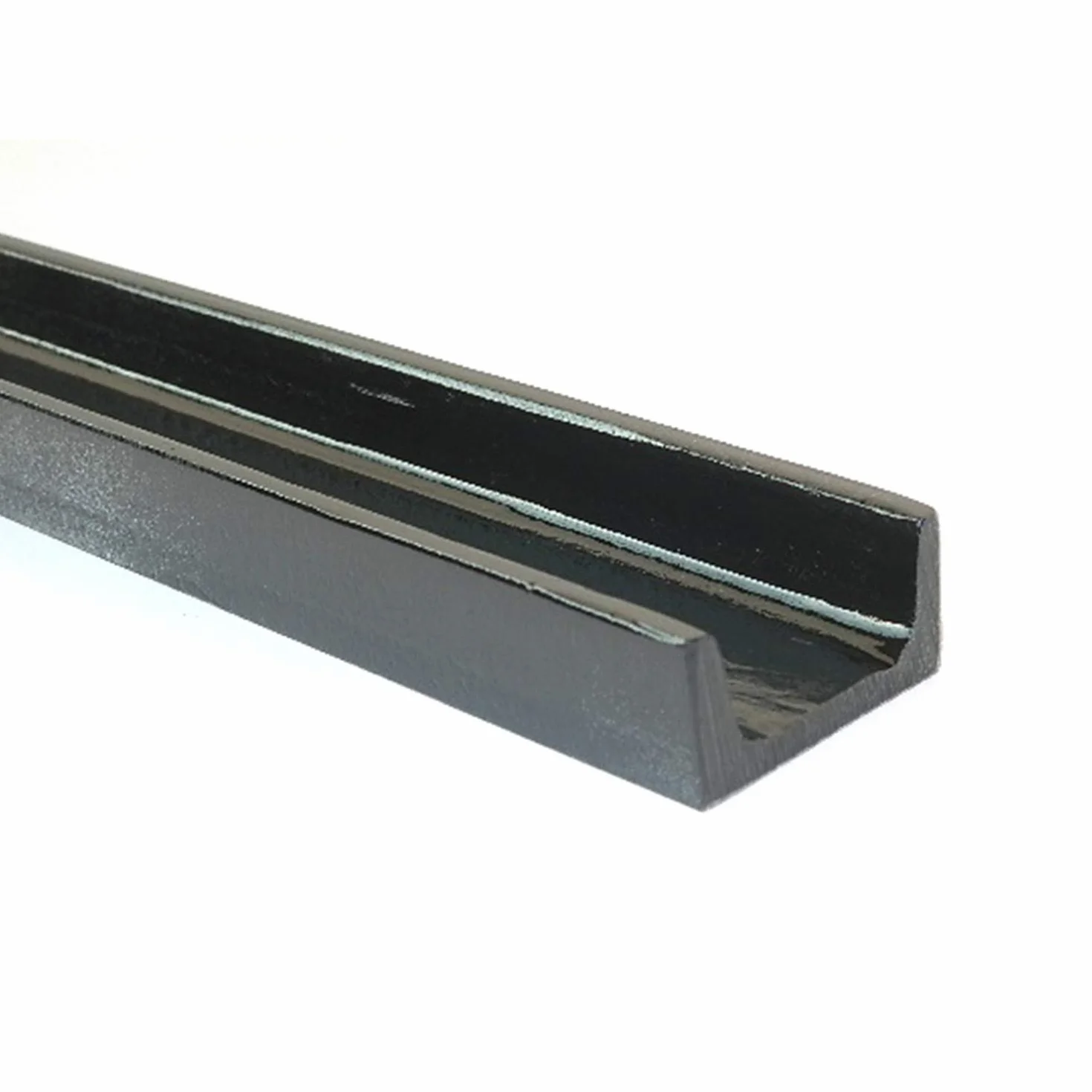 M.P. Metalli barra in ferro liscio a U strutturale 40x20 mm spessore 6 mm 1 mt Made in Italy