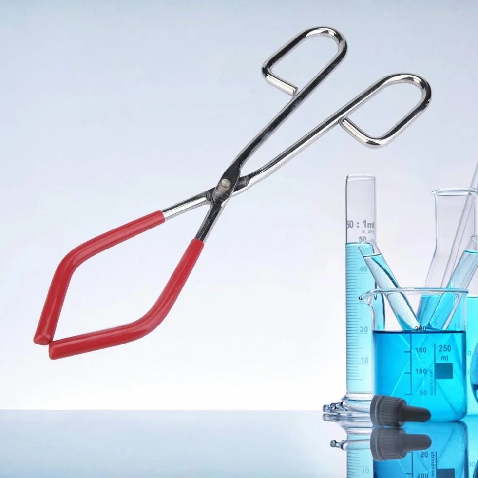 26 cm Labs Pinze per becher Morsetto per becher da laboratorio in acciaio inossidabile Clip per becher da laboratorio Strumenti da laboratorio per becher da 1000 ml