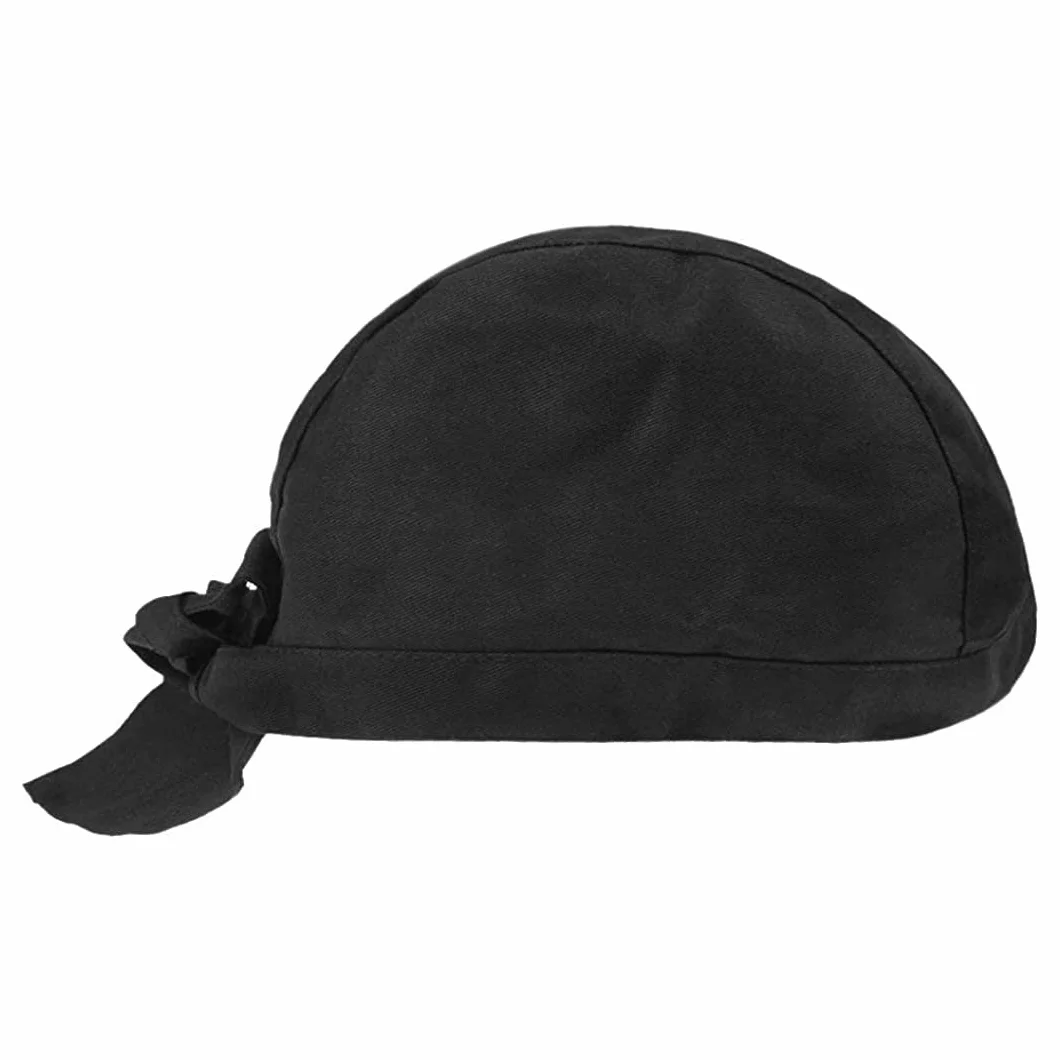 Professional Chef Bandana Cap for Kitchen Hotel Waiter Catering Hat