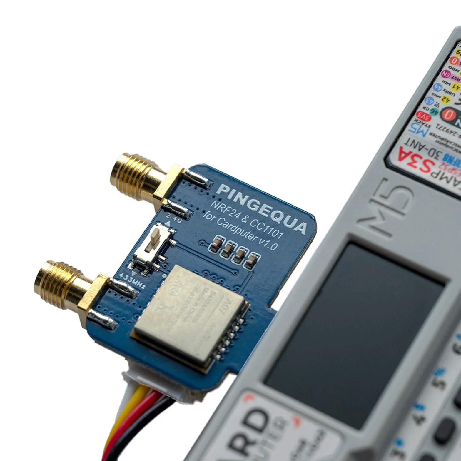 Modulo RF CC1101 per M5Stack Cardputer, Devboard 433MHz Compatibile con Firmware Bruce