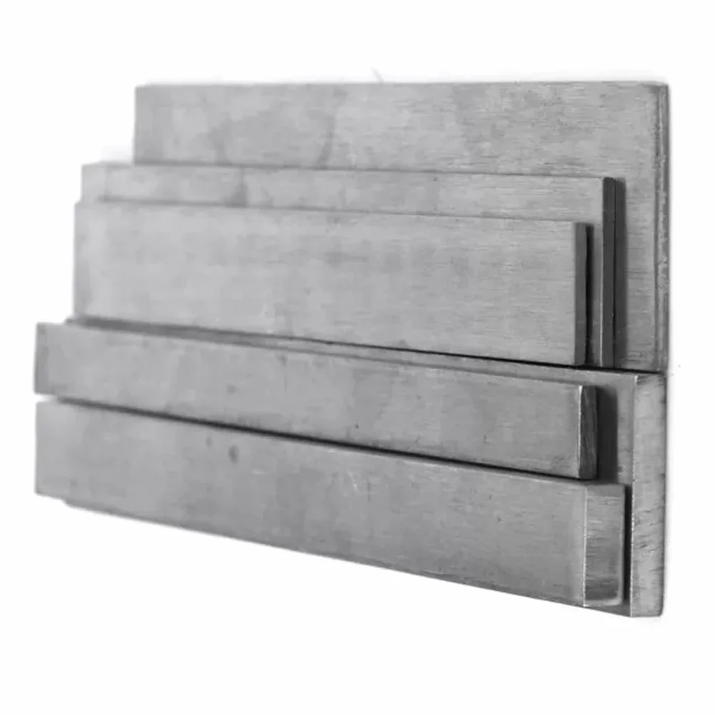Barra Piatta Acciaio Inossidabile 316 6mm Larghezza 10-80mm Lunghezza 100mm Trafilato a Freddo