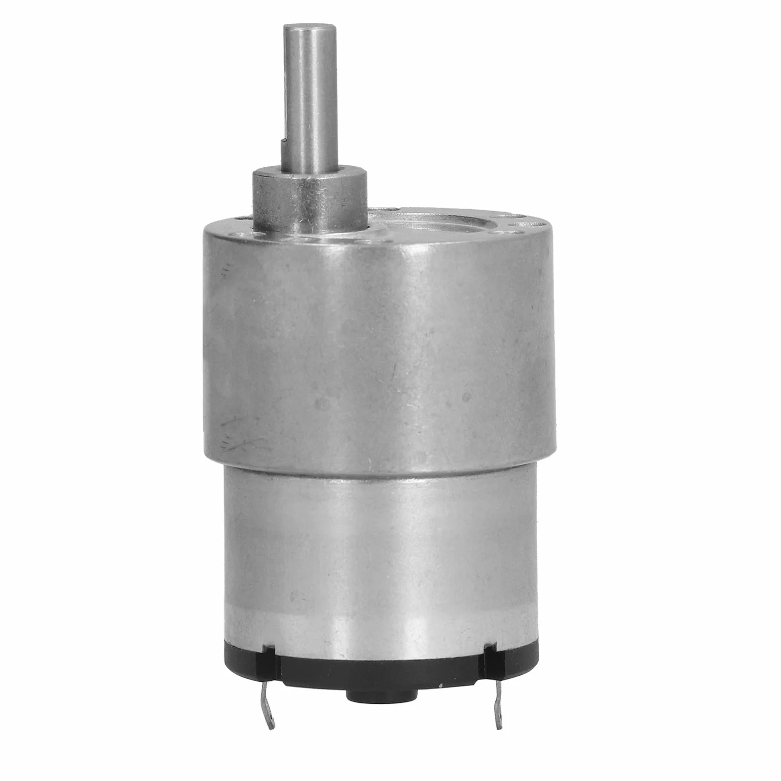 Motoriduttore DC 12V 66RPM con Albero 6mm, Motore in Filo di Rame Riduzione Velocità CW CCW per Ventole Elettriche JGB37-520