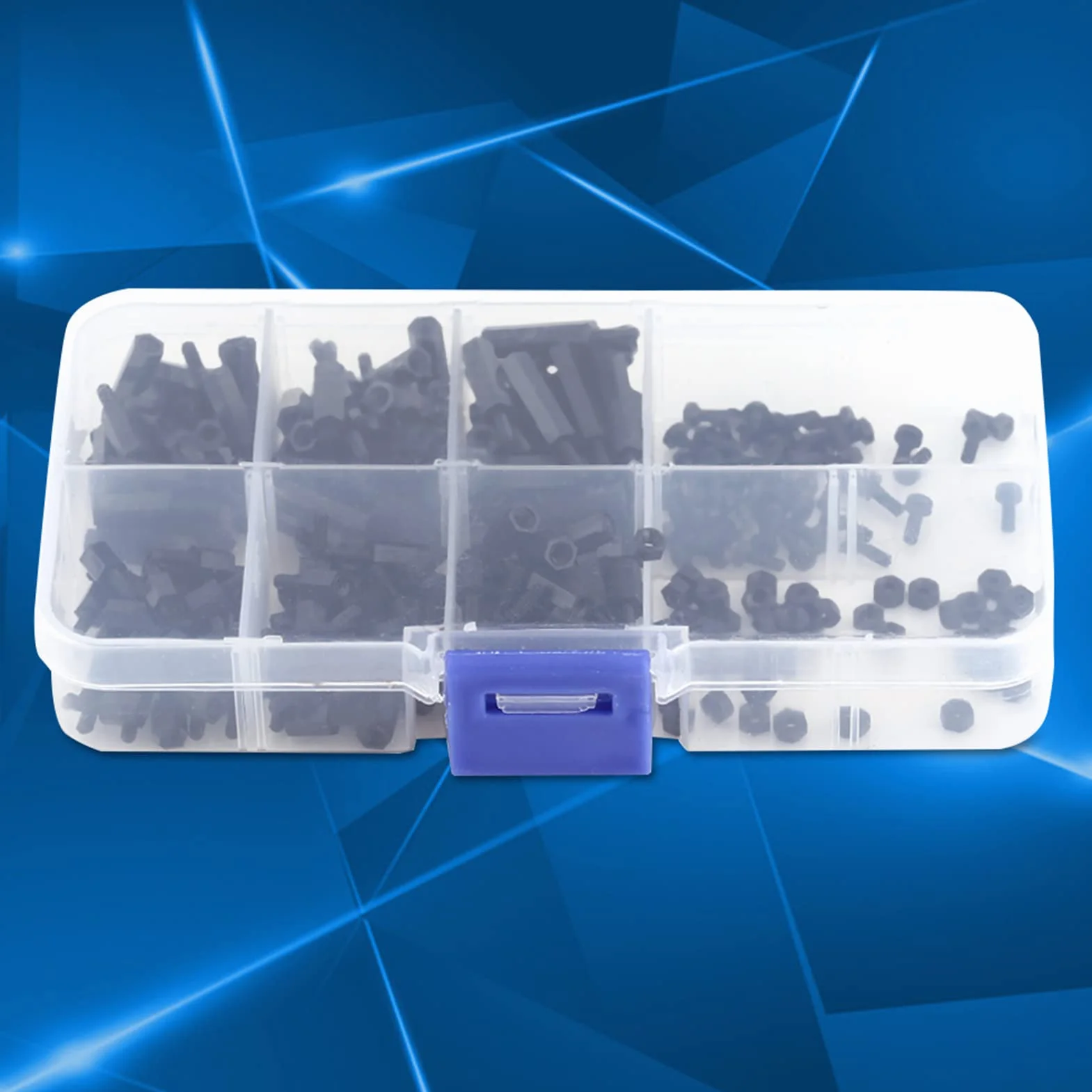 Kit di Nylon Colonna Esagonale di Stallo Spaziatore 250pcs M2 M3 Maschio-femmina con Dadi di Viti, Montando tra Circuiti PCB e Schede di Macchina, Ideale per la Creazione di Termici (M2 MODELLO
