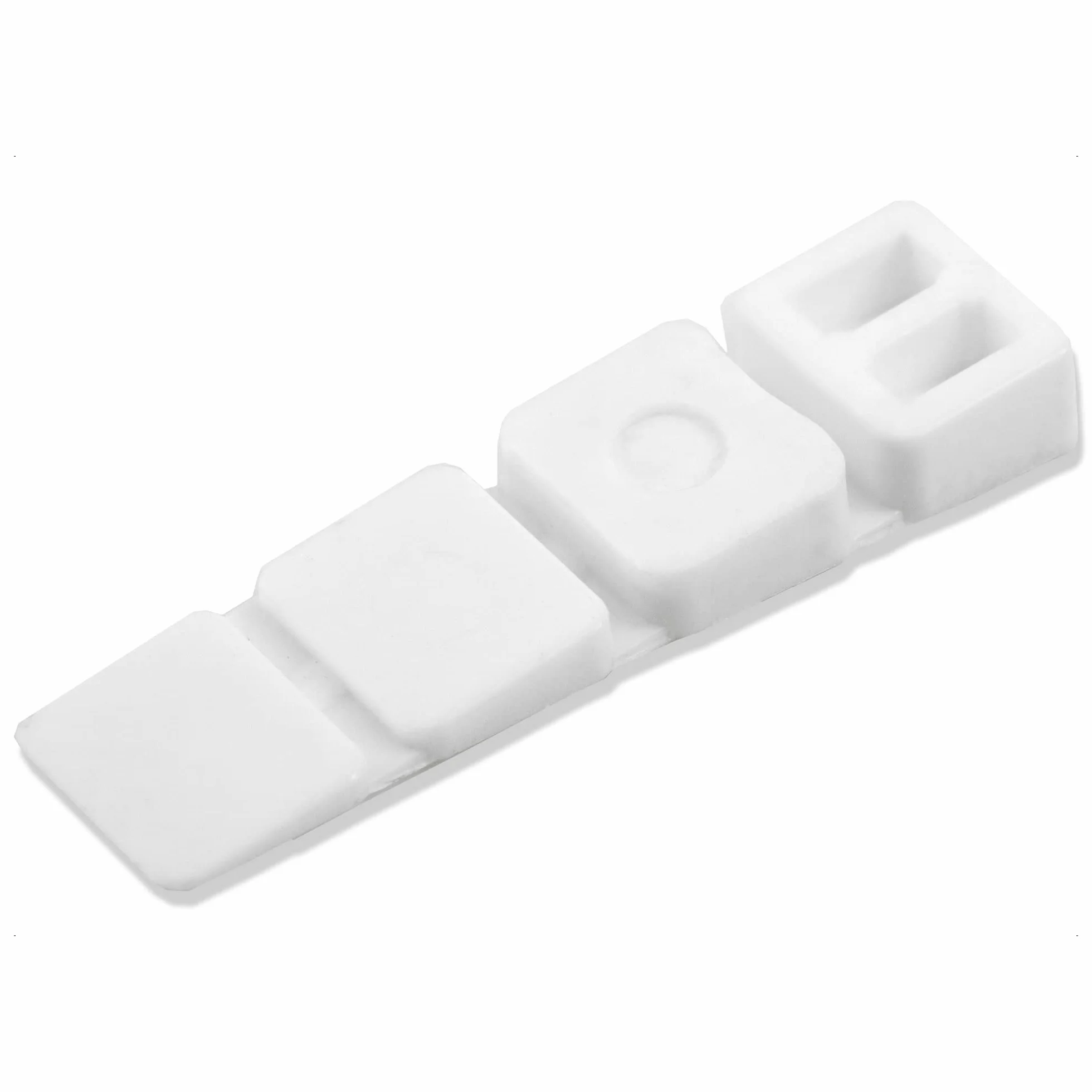 Mprofi MT Cunei per Mobili in Plastica Bianco 100 Pezzi Distanziatori Livellatori Spessori Regolazione