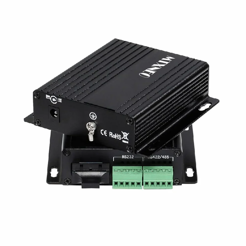 Fiber Optic Converter RS232 RS485 RS422 Single Mode Dual Fiber SC 20KM 1310nm Optical Modem