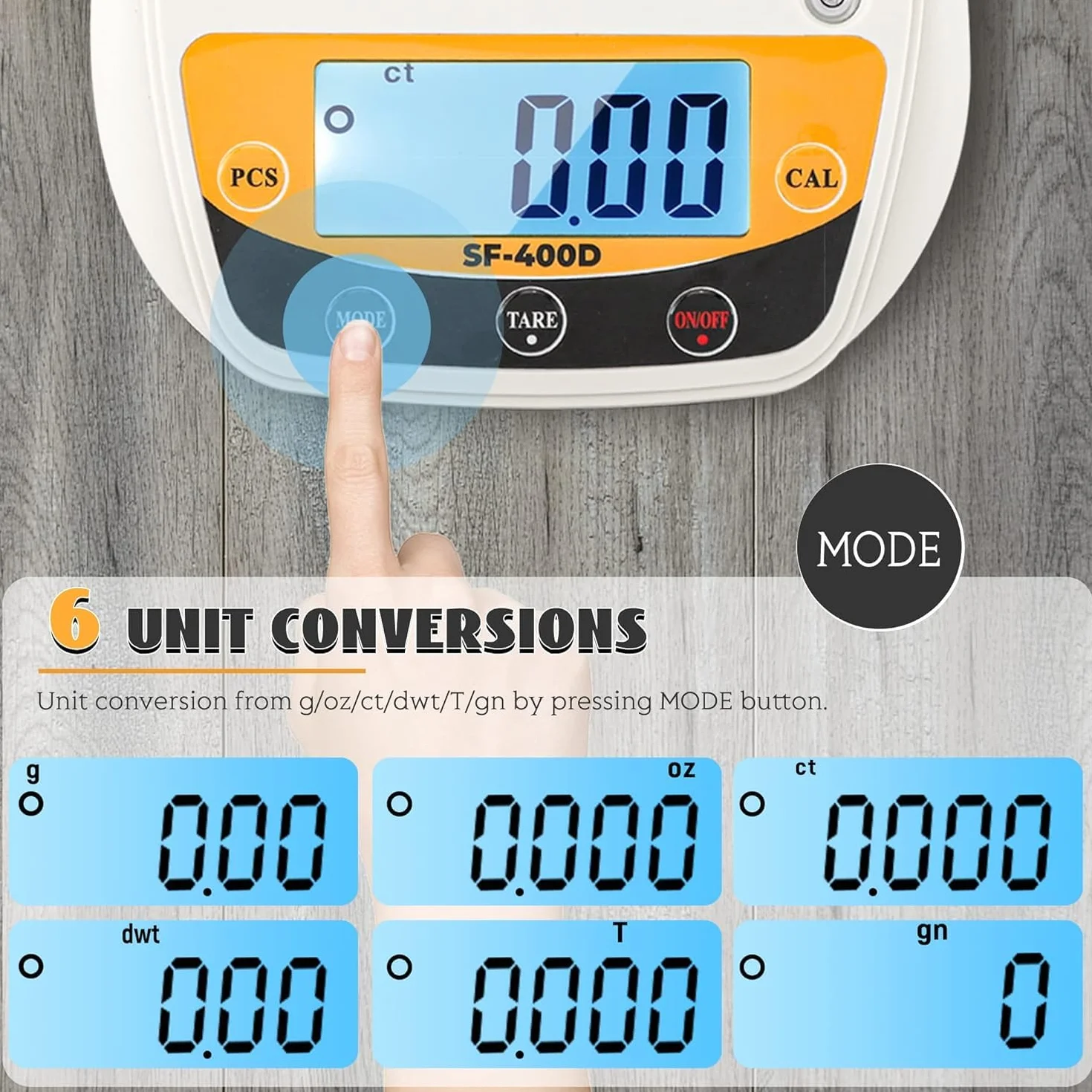 Bonvoisin Bilancia da Laboratorio Digitale 600g x 0.01g, Bilancia Analitica di Precisione, Bilancia Gioielli Elettronica con Display LCD, Accuratezza 0.01g per Uso Scientifico
