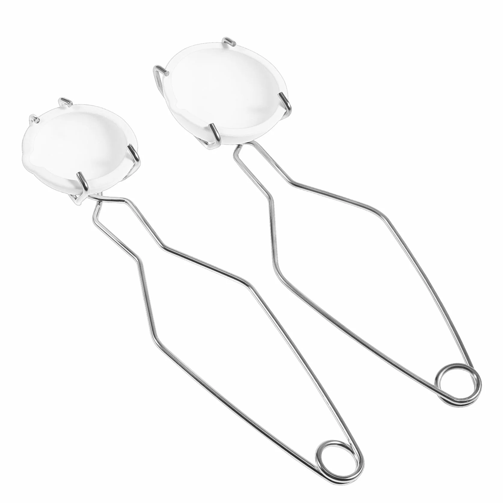 Operitacx Kit crogiolo fonderia gioielli con 2 crogioli resistenti 60 ml e 150 ml + pinze in acciaio ad alta temperatura per fusione di metallo ed esperienze scientifiche