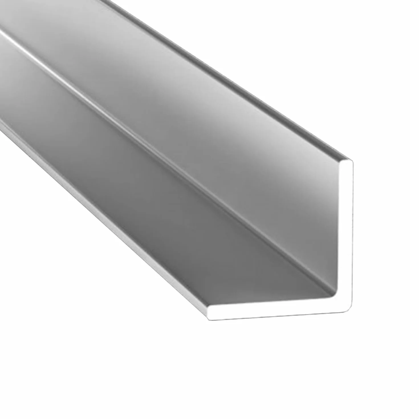 Gal Industrial Profilo Angolare in Alluminio 60x20x2 mm | Lunghezza 150 cm | Profili ad Angolo a L Angolari in Alluminio