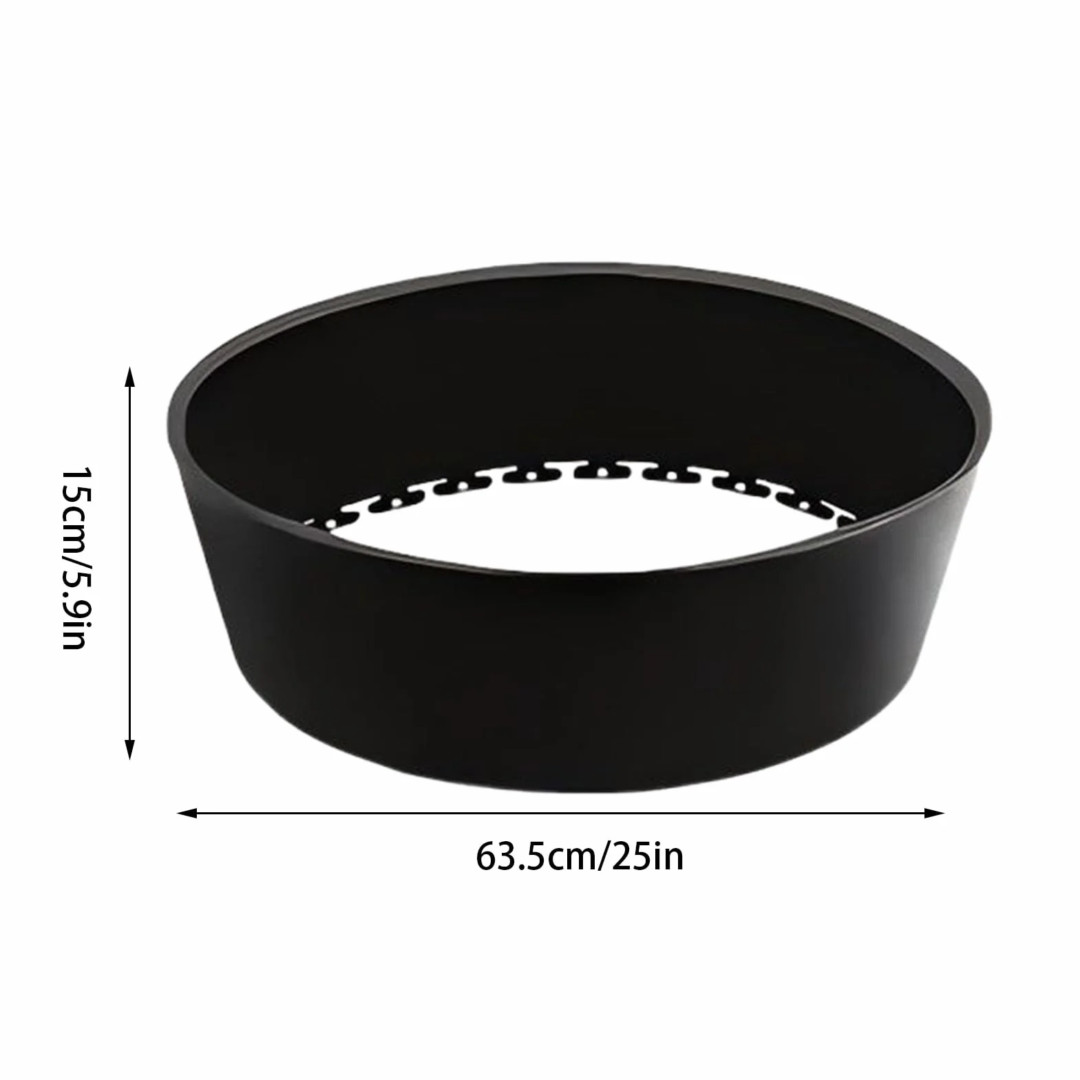 Bagno di Polvere per Galline Pollaio Regolabile 63Cm Pollame
