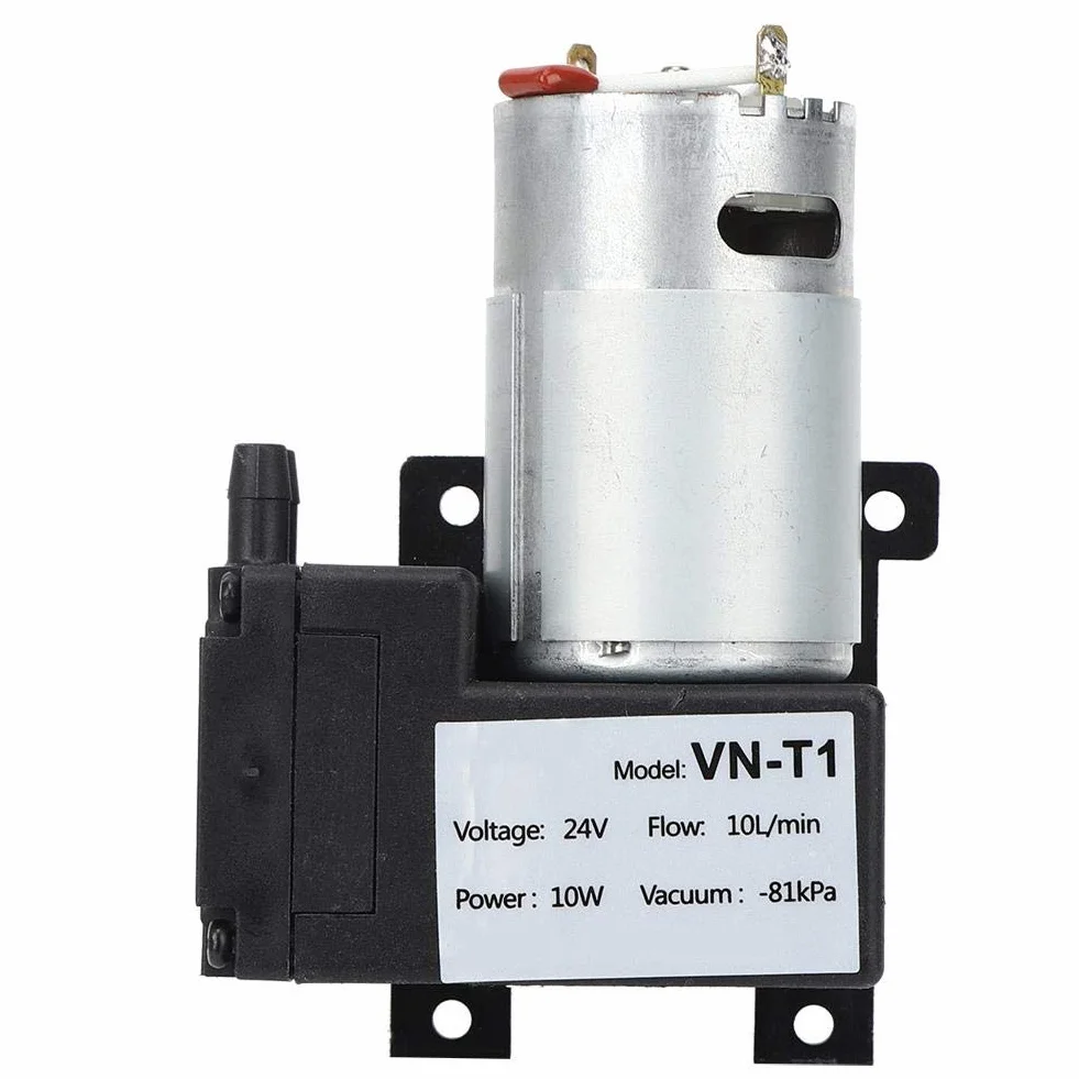 Pompa Vuoto DC 24V Mini Compressore Aria 10L/min Basso Rumore VN-T1 per Applicazioni Industriali Laboratorio
