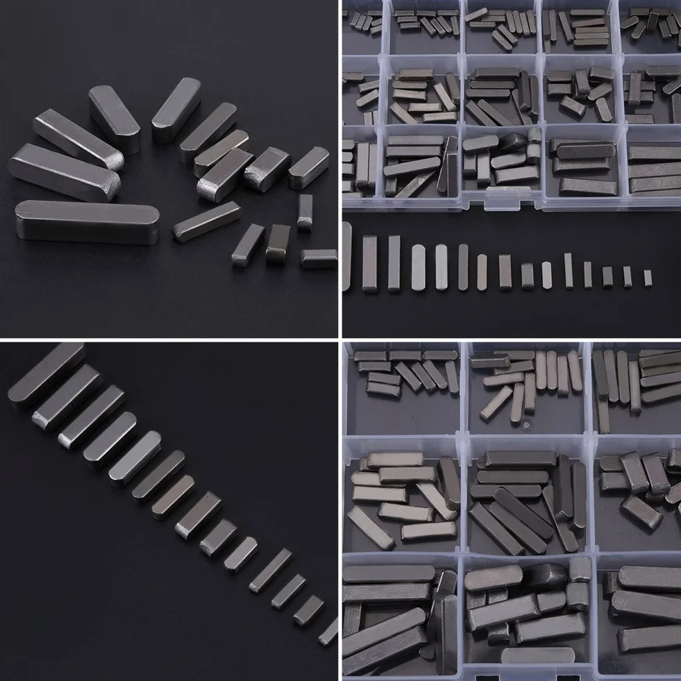FTVOGUE Set di Chiavi per Albero di Trasmissione Parallele, 140 Pezzi, Acciaio Inossidabile, 8-30 mm, con Scatola in Plastica