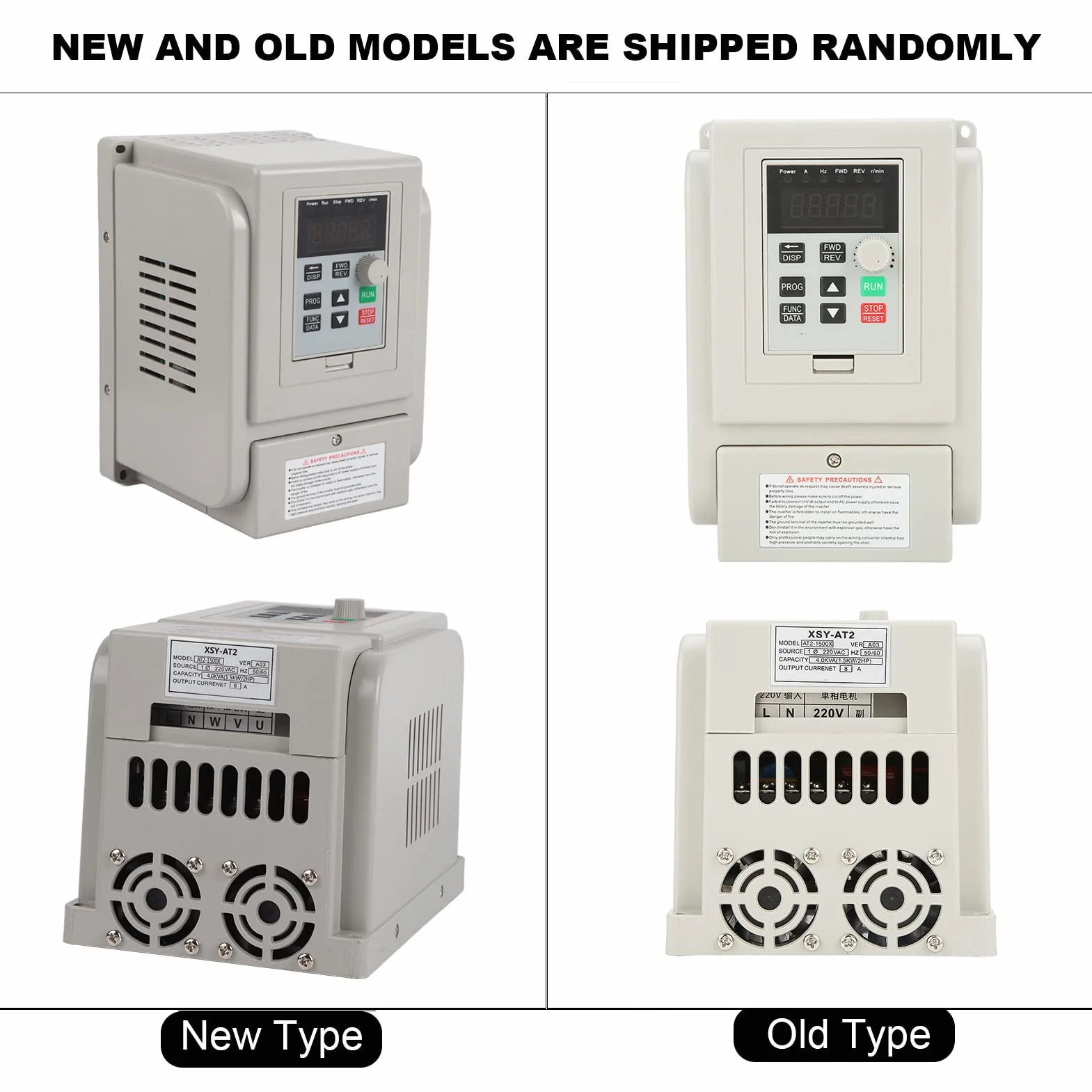 Inverter di frequenza, Azionamento monofase con alto intervallo coppia ampia regolazione velocità motore monofase asincrono 1 5 kW 220 V installazione semplice dissipatore calore