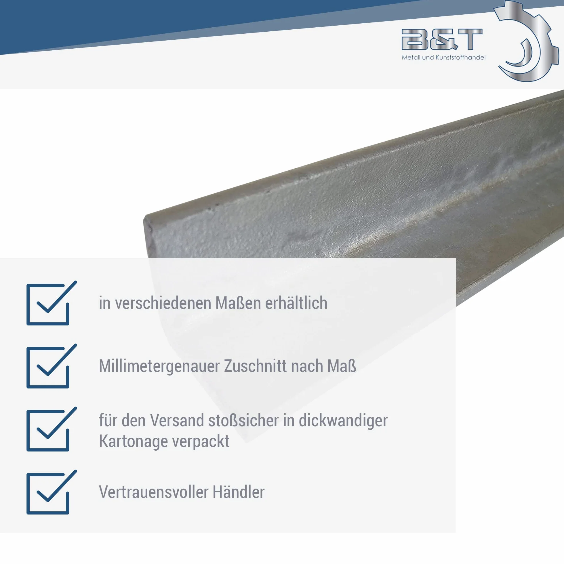 Angolo in acciaio zincato 30 x 30 x 3 mm S235 1 m