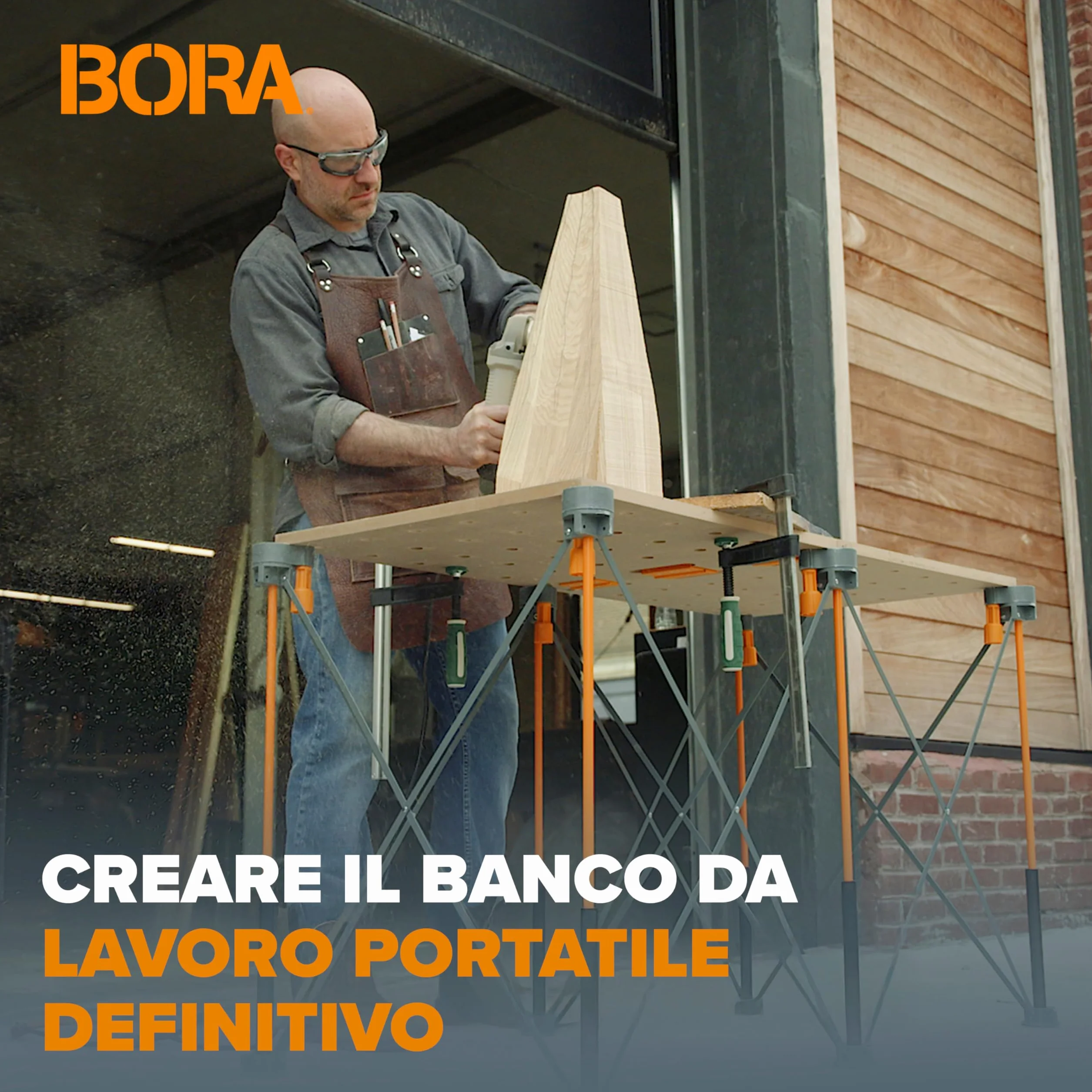 Bora Centipede CK22TM Piano da Lavoro Portatile 610x1200mm – Fori 20mm, 907kg, 6 Maniglie Rapide