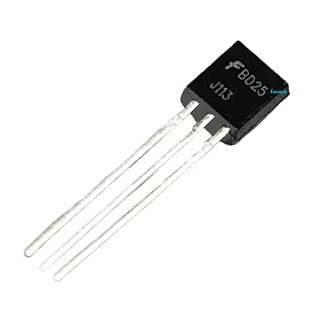 Transistor J113 - Tipo JFET - Incapsulato TO-92 - Borsa da 5 pezzi