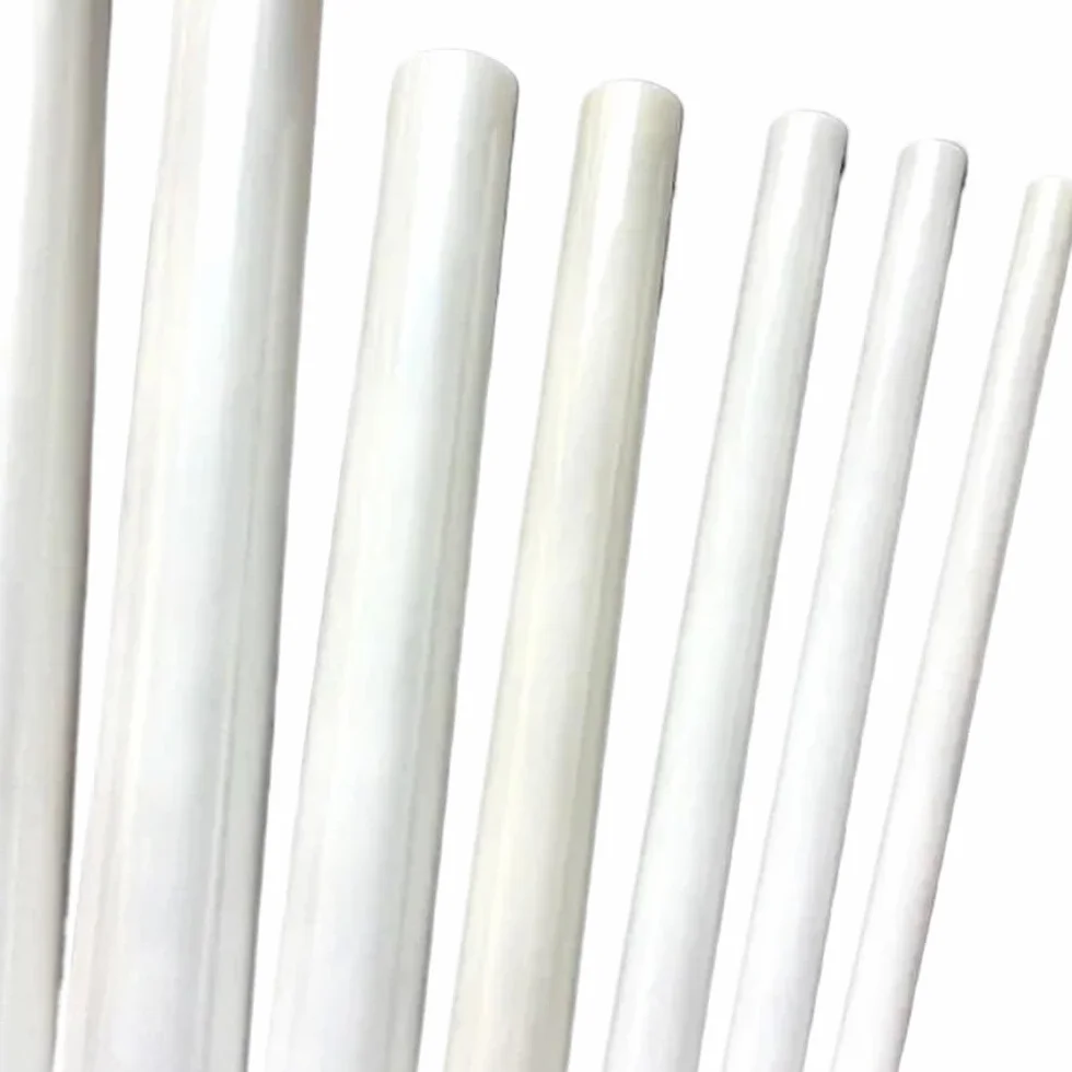 Asta in ceramica a specchio in allumina 5 pezzi, barra di agitazione solida isolata resistente alle alte temperature 6x100mm