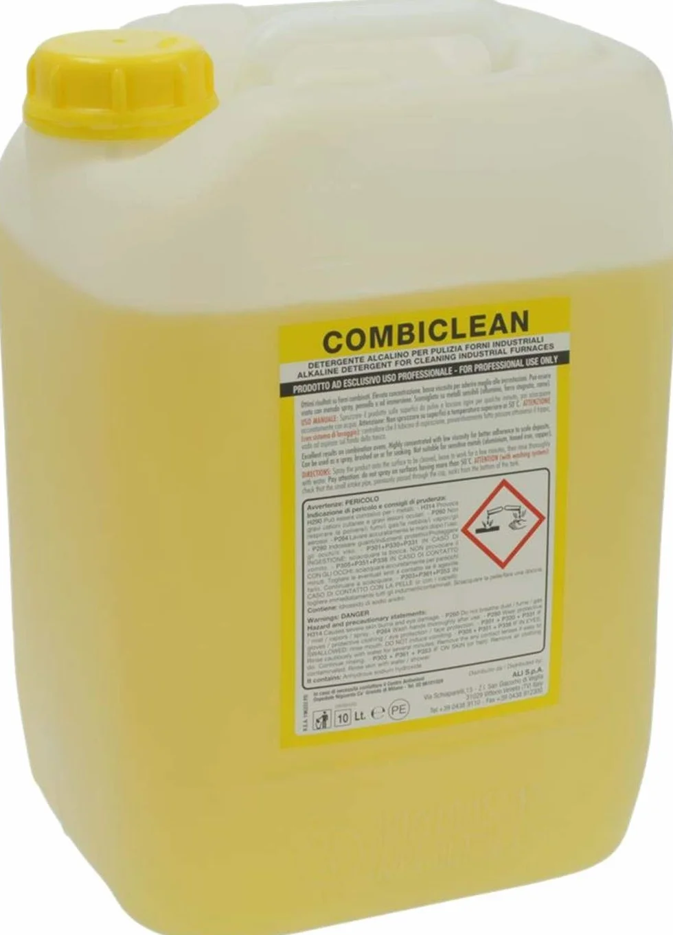 COMBICLEAN - DETERGENTE ALCALINO 3 IN 1 TANICA 10 KG