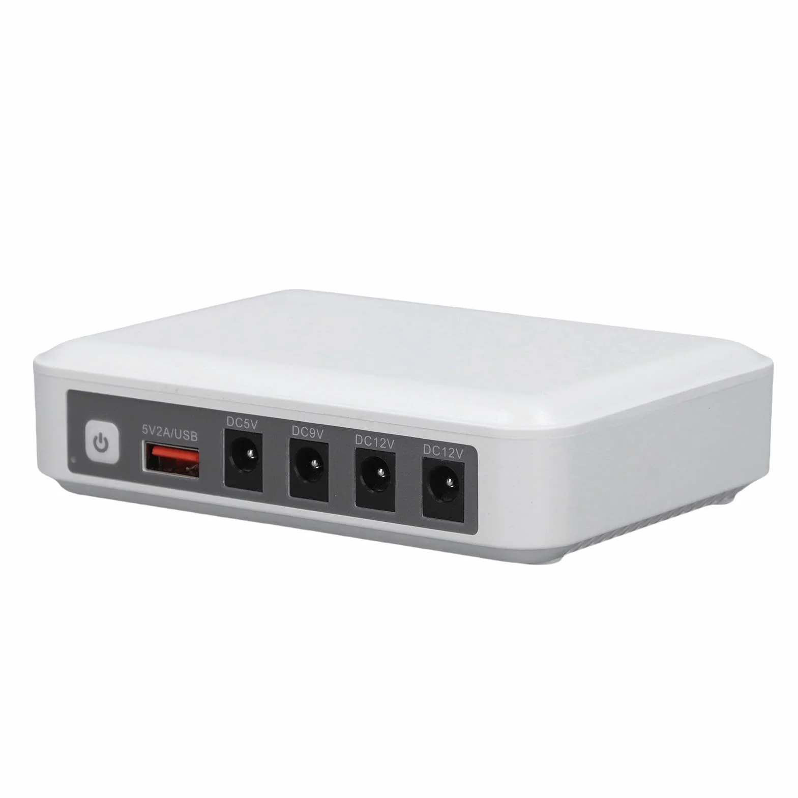 Batteria di Backup Alimentazione di Emergenza 6000MAH 5V 9V 12V con Indicatore LED Monitoraggio della Batteria Compatibile con Smartphone e Router Moderni (Spina europea)