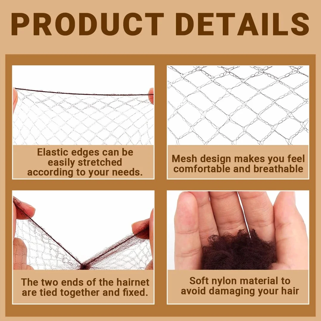 Retine Per Capelli Chignon Set 40 Retine Invisibili 80 Forcine Per Capelli Elasticizzati