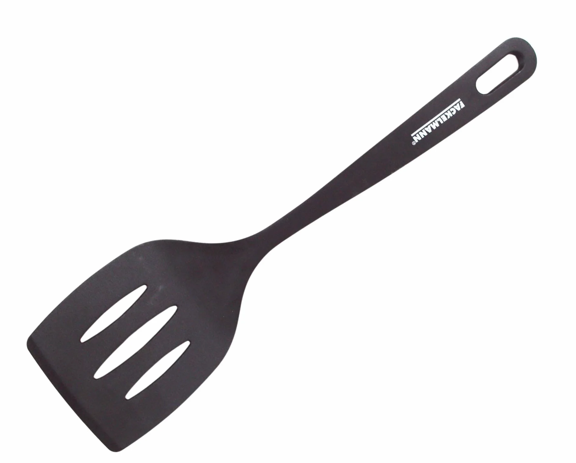 Fackelmann Fenix - Paletta da cucina universale in materiale RPET 100% riciclato, in plastica riciclabile con elevata resistenza al calore fino a 230 °C, ad alta durata, antigraffio, colore nero, 30