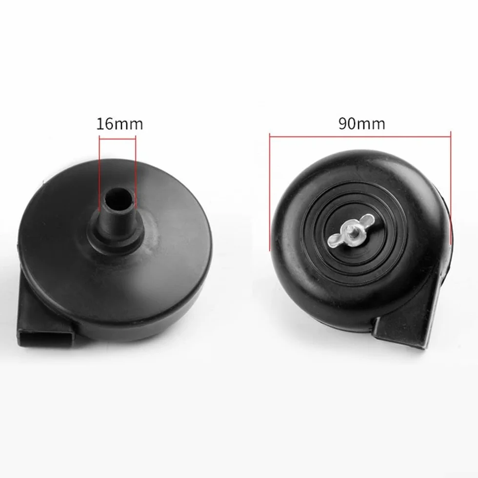 Cartuccia filtro compressore d'aria e silenziatore per pompa a vuoto a pistone 16 mm