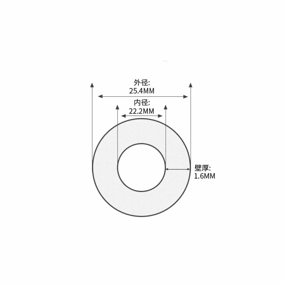 Tubo in Teflon PTFE trasparente 10m OD3.17-36mm ID4mm x OD6mm