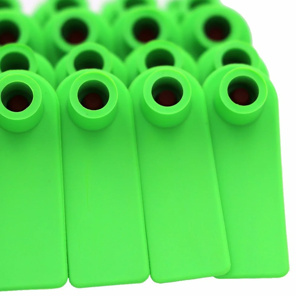 100 etichette in plastica per animali da fattoria, etichette identificative per mucche, bovini, pecore, capre e maiali