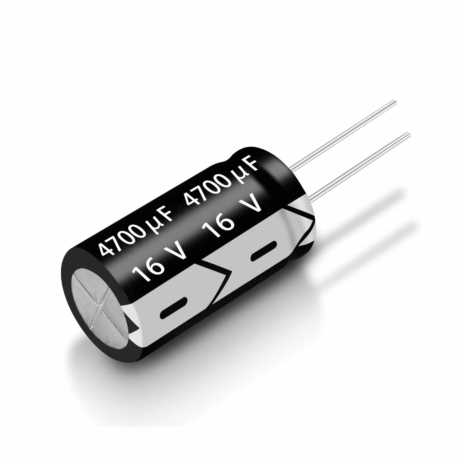 4700μF 16V 13x25mm 50/60HZ Condensatore elettrolitico | Condensatore 4700μF 16V,adatto per vari elettrodomestici e alimentatori a commutazione (confezione da 10)