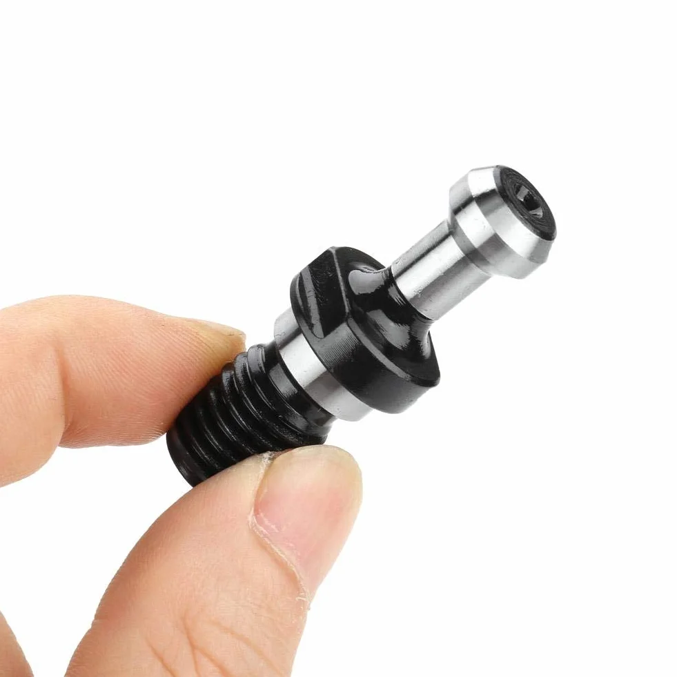 2 pezzi BT30 Manopola di ritegno a 45 gradi con tirante a 45 gradi per accessori portautensili CNC, chiave a 45 ° con tirante per utensili a mano