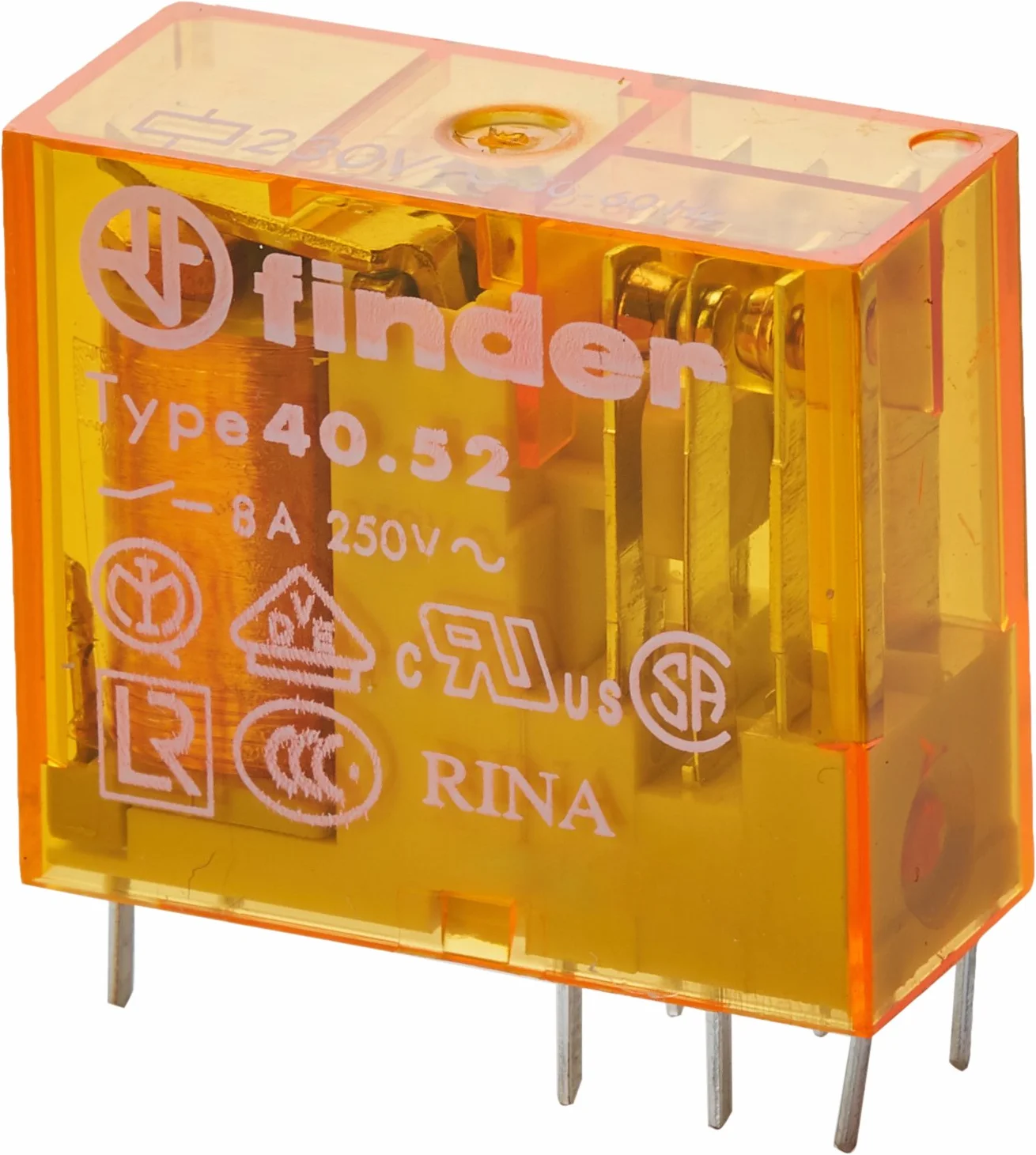 Finder - Interfaccia modulare, 230V AC, 16 A, 1 pezzo, 40.52.8.230.0000