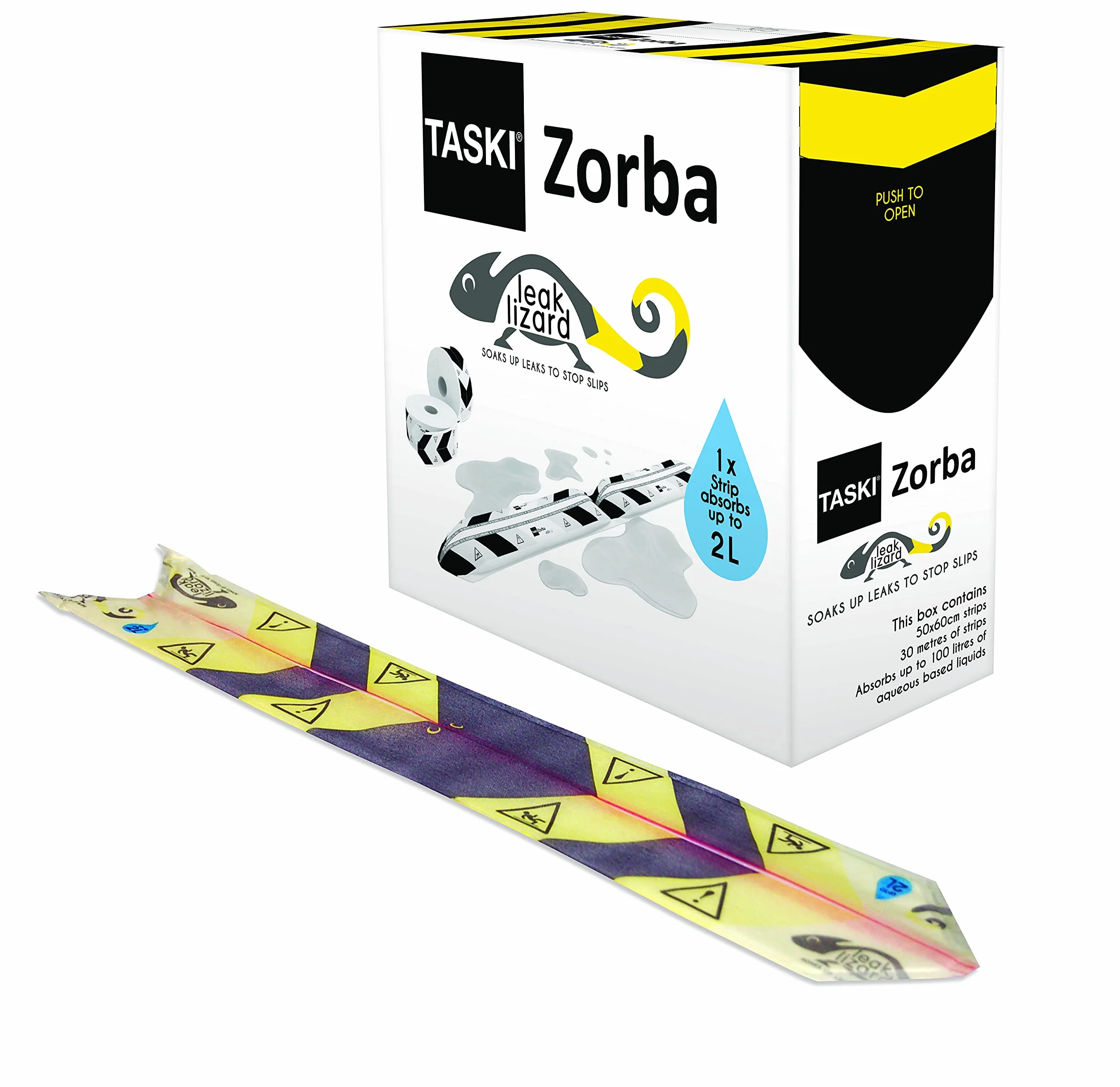 TASKI 7523269 Diversey Zorba - Strisce di contenimento per lucertola, in scatola