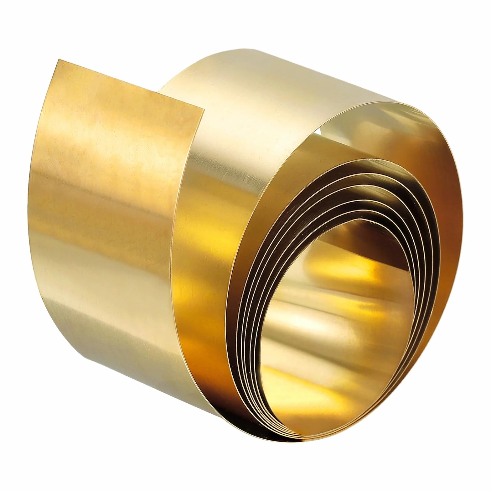 QUARKZMAN Ottone Foglio Rotolo, Metallo Lamina Piastra 1000mm x 40mm x 0,2mm Foglio di Ottone Piastra in Ottone Lamiera Sottile Fogli di Rame per Sbalzo
