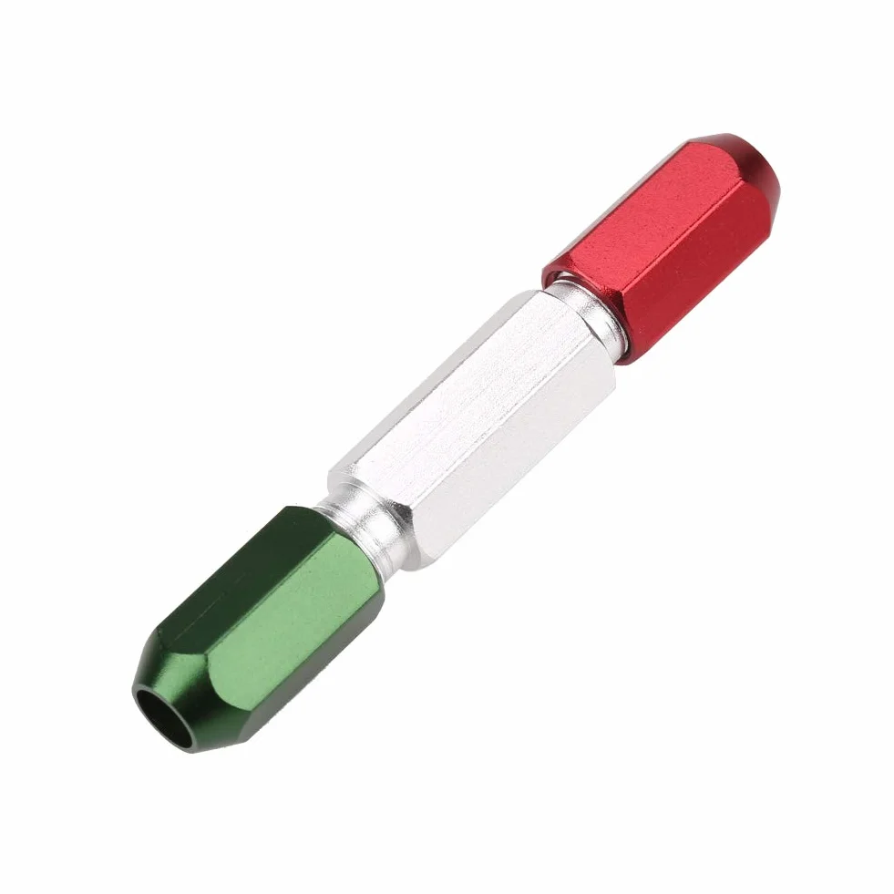 Maniglia per calibro a perno in alluminio doppia estremità Go-No Go 0,3-16 mm