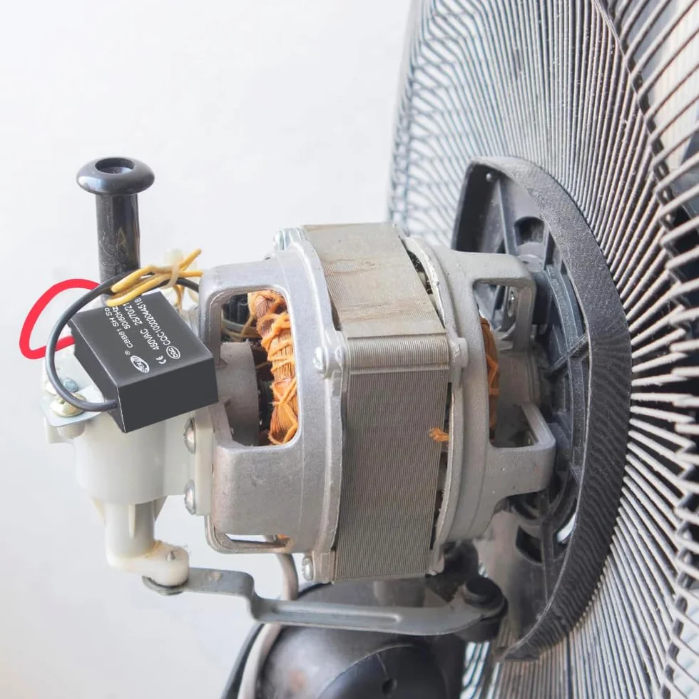 Condensatore del Motore del Ventilatore CBB61 1.8uF 450V AC 50/60Hz DollaTek 2Pcs
