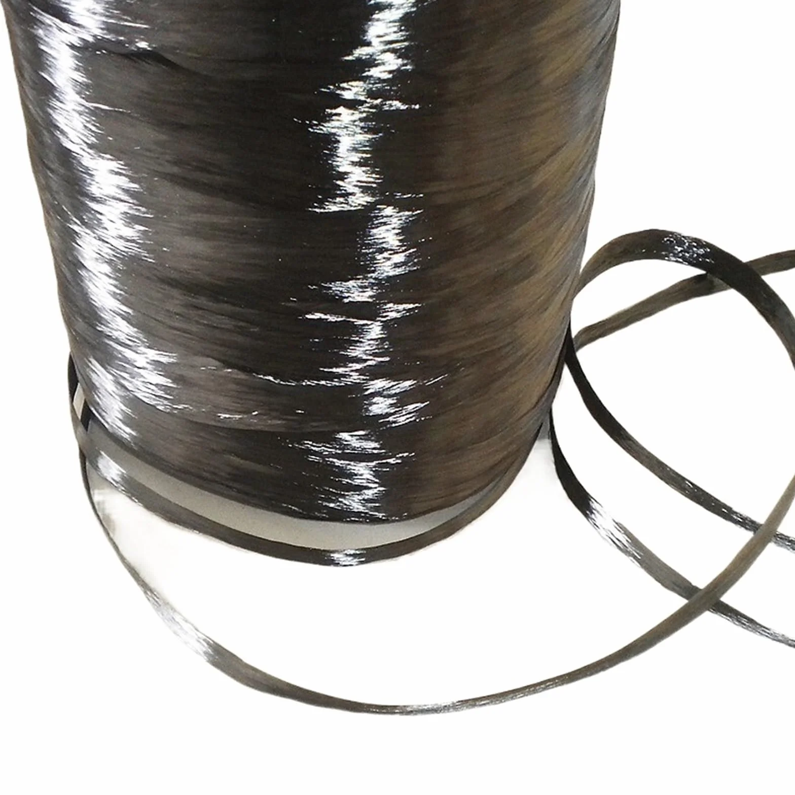 Filo in Fibra di Carbonio Nero, Linea Lunga, Lunghezza 30 m, 50 m, 100 m, 1K, 3K, 6K, 12K, 24K, 48K, 50K(12k 50m)