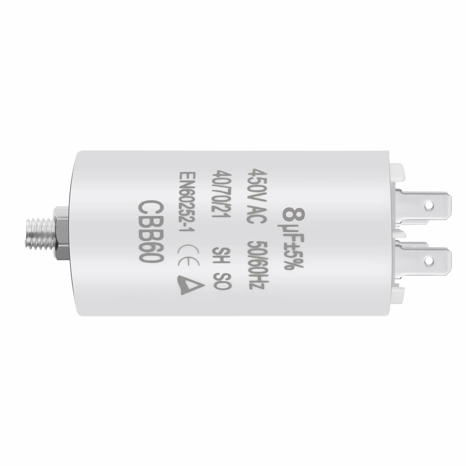 OFFCUP CBB60 Condensatore di Avviamento 8μF 450VAC 50/60Hz Universale