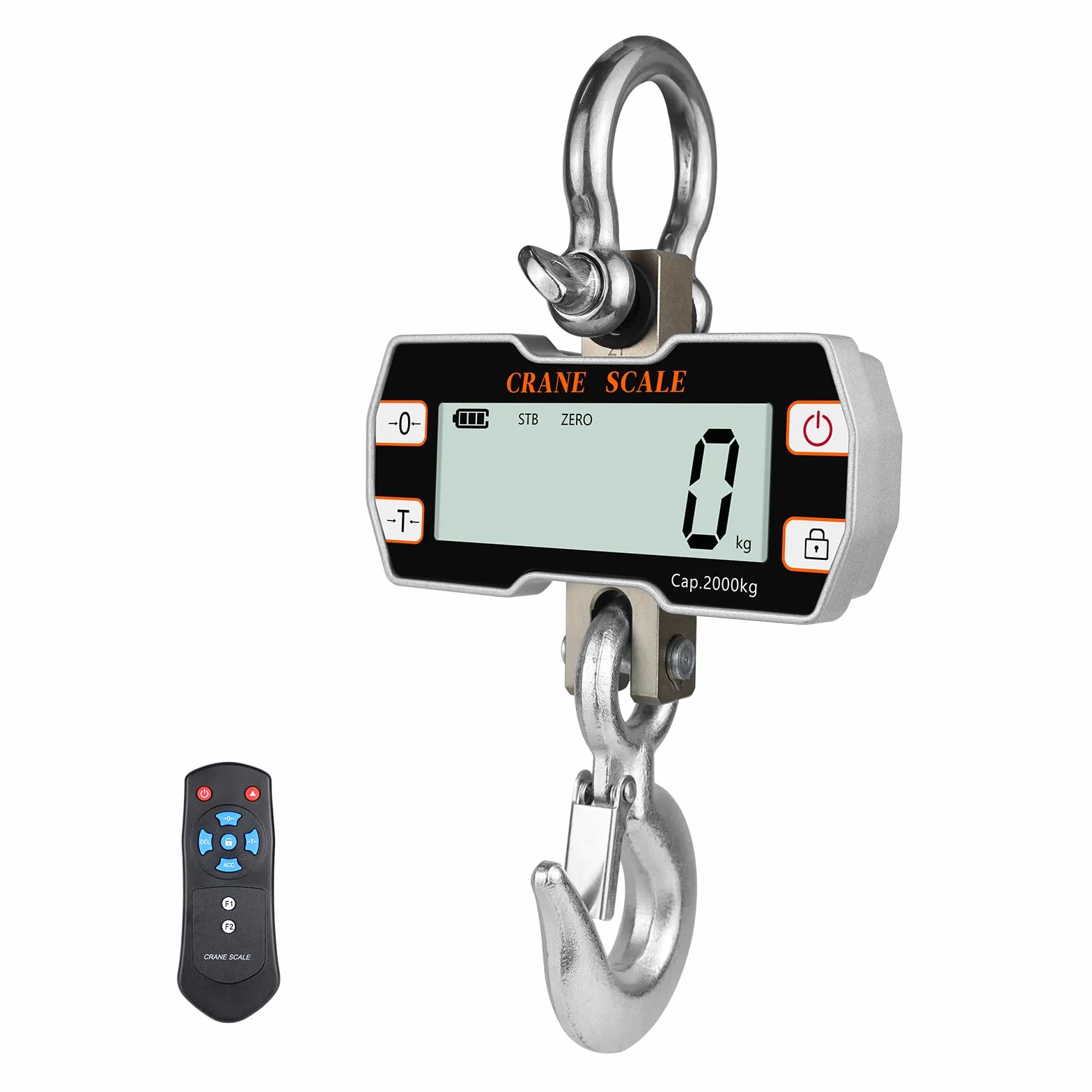 Hyindoor 2000kg 2T Bilancia elettronica per gru Scala sospesa