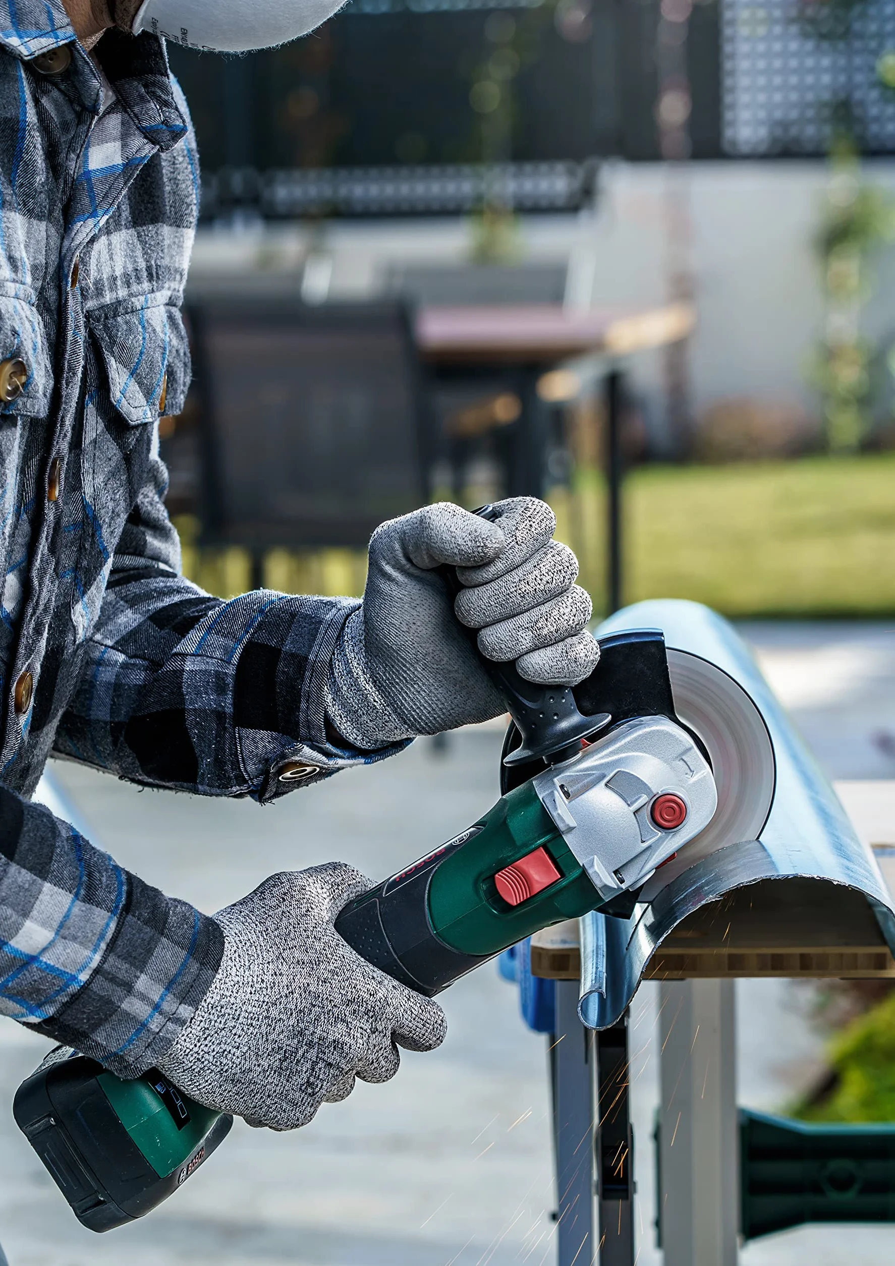 Bosch Home And Garden Dischi 5 Pezzi, Per Metallo, Adatto Per Smerigliatrici Angolari Manuali Con Diametro Del Disco Da 125 Mm, Accessori Per Smerigliatrice Angolare, 125 X 22.23 X 2.5 Mm