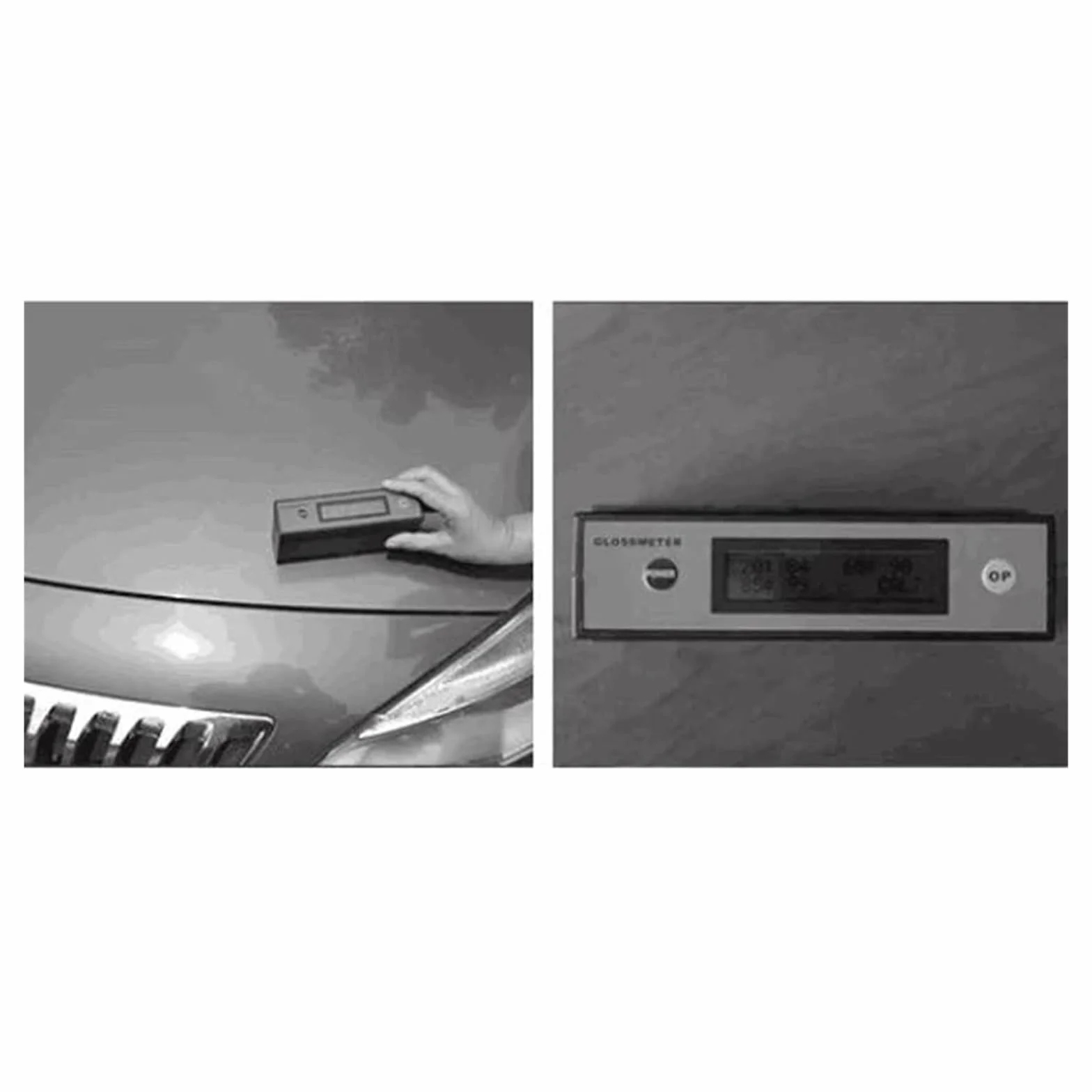 Glossmetro ETB-0833 autocalibrante 20°60°85° 0-200GU 1.2GU Portatile USB per Metallo e Pietra