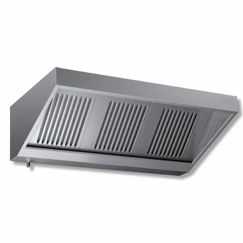 Cappa 140x70x45 acciaio inox Snack motore cucina ristorante RS7208