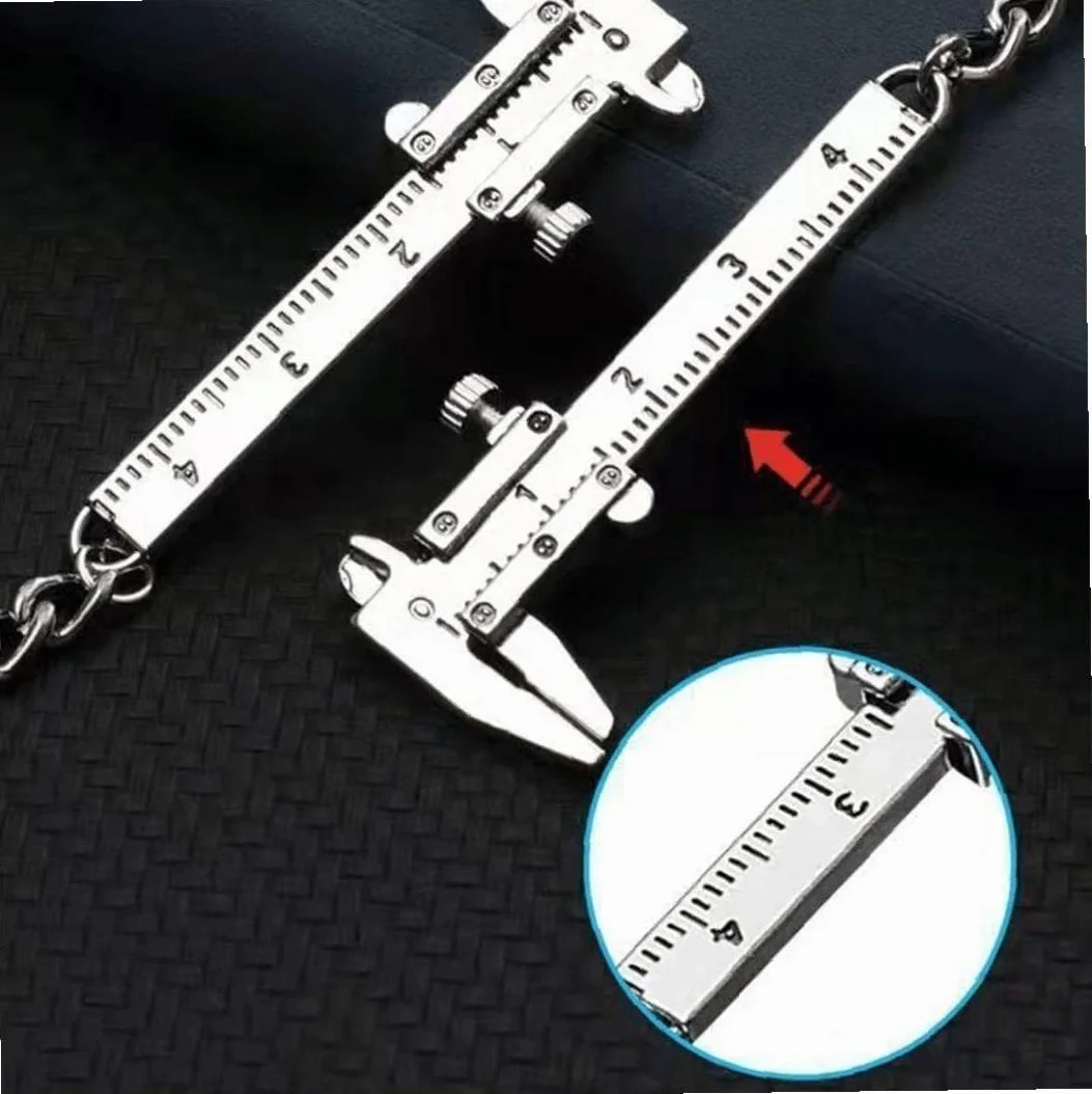 4pcs Mini Pinze Portatili Pinza per Cimera della Lega di Tastiera Tastiera 0-40 Mm Calibro Calibro Califerie Righetti Misuranti Strumenti di Misurazione
