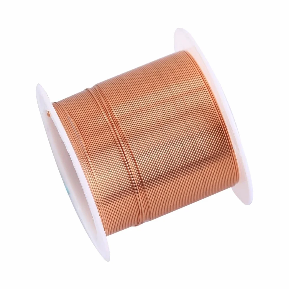 Filo Rame,0,4mm x 15m Bobina Rame Smaltato Cavo Rame Avvolgimento per Gioielli Motori Fai Da Te e Esperimenti di Scienze Fisiche