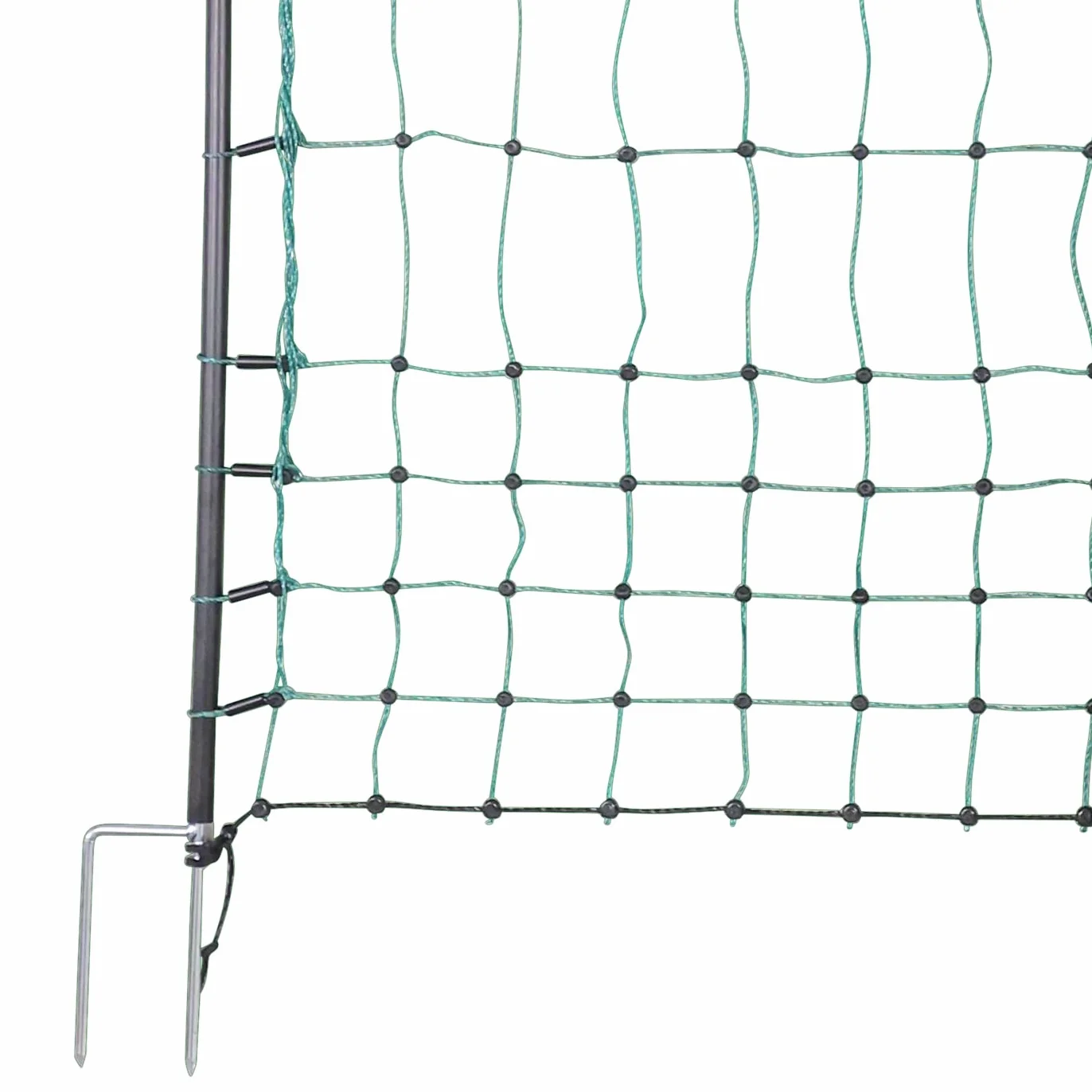 VOSS.farming Rete pollame Classic 112 cm x 50 m, a Punta Doppia, 16 pali, Zielony